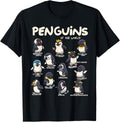 Penguin Penguins Animals of The World Penguin Lovers T-Shirt