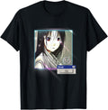 Sad Waifu Egirl Japanese Anime & Manga Vaporwave Emo Girl T-Shirt