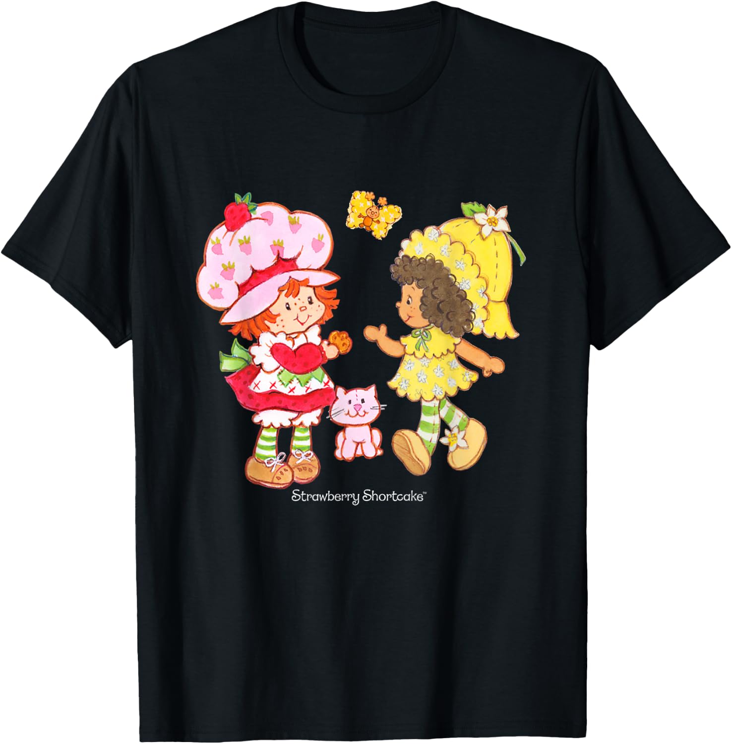 Strawberry Shortcake & Orange Blossom Vintage Besties T-Shirt