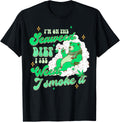 Bear Smoking I'm On The Seaweed Diet I See Weed I Smoke It T-Shirt