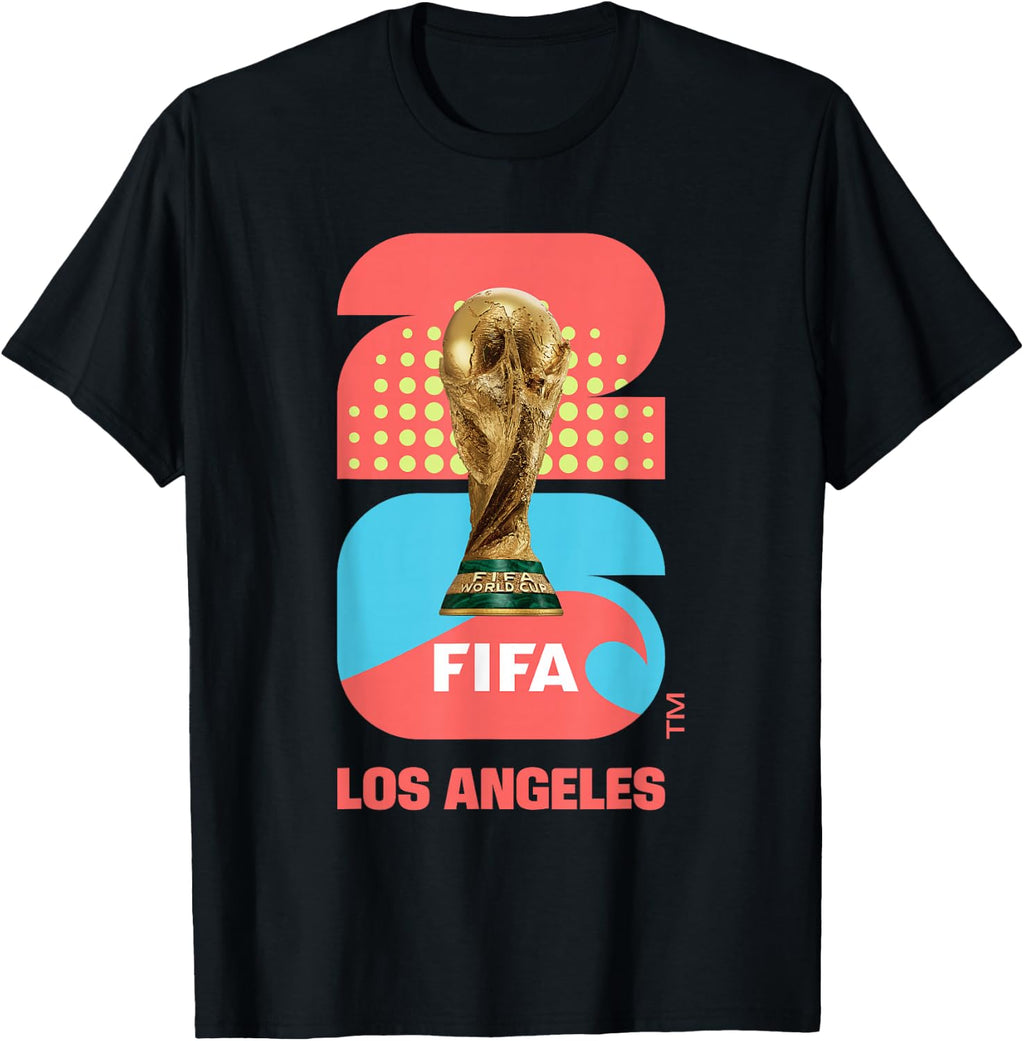 FIFA World CUP26 Los Angeles Trophy Color T-Shirt