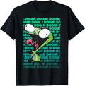 Nickelodeon Invader Zim Gir Impending Doom Song T-Shirt Small