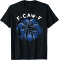 Black Crow Tshirt F Caw F Funny Black Bird Moon Gothic Humor T-Shirt