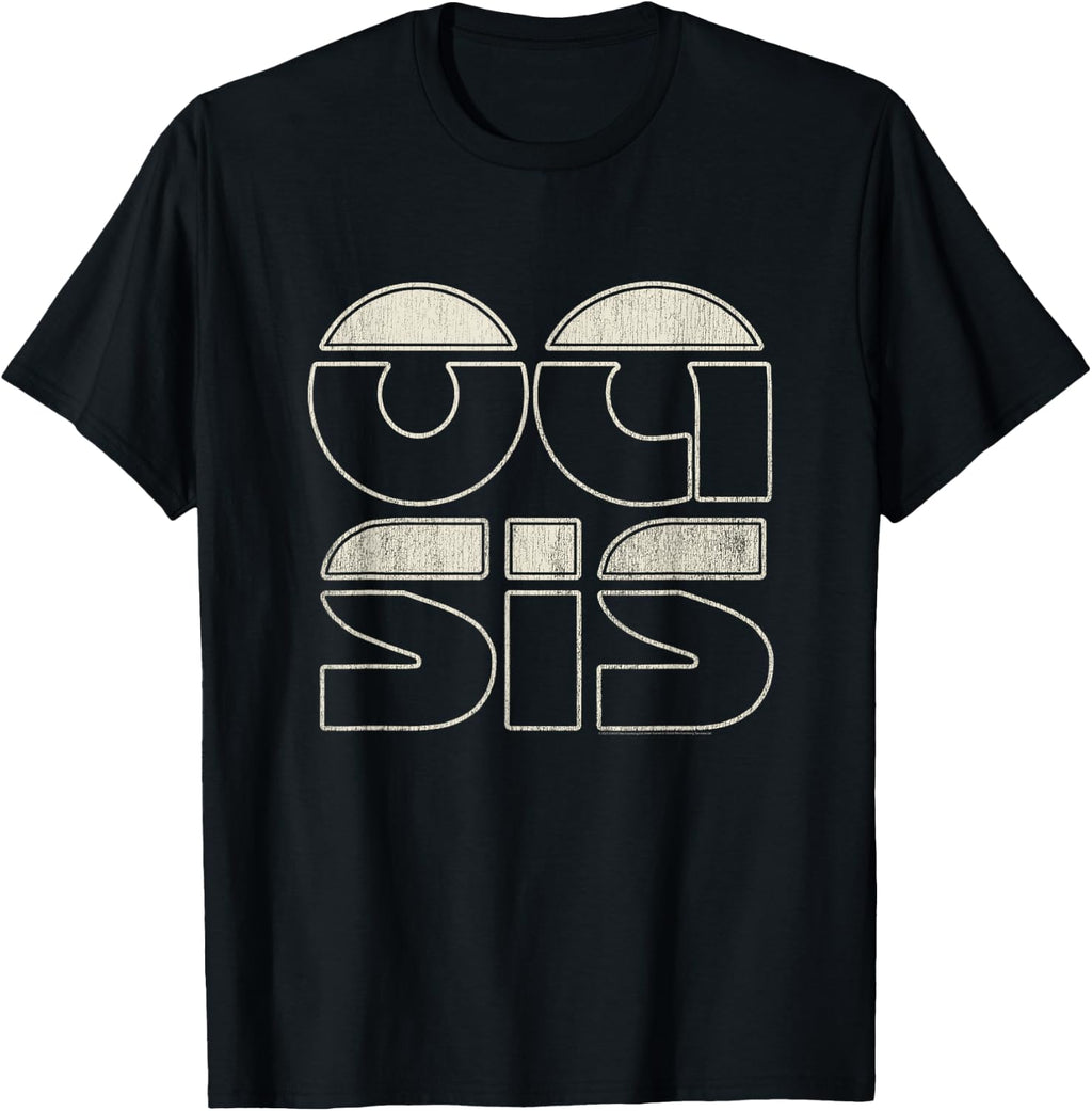 Oasis Stacked Logo T-Shirt