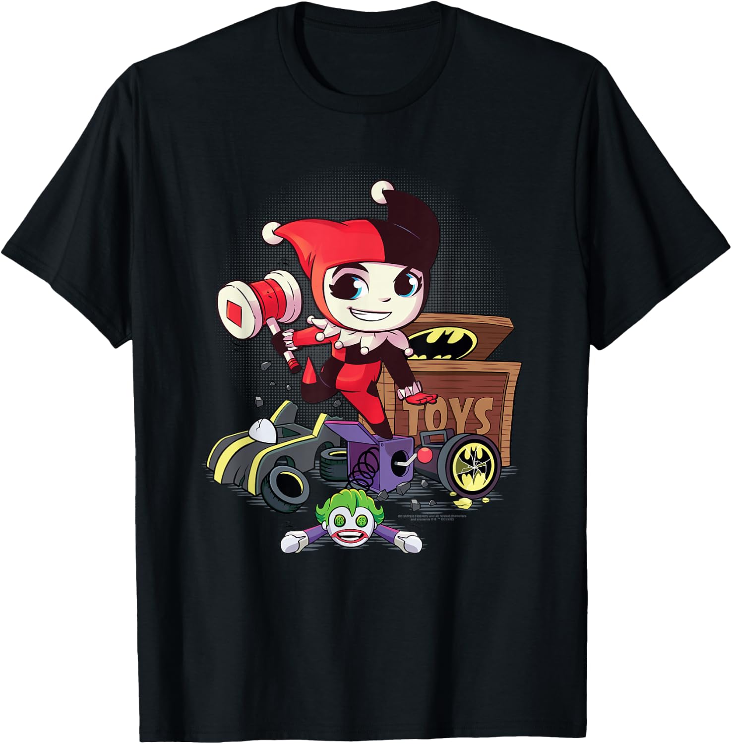DC Super Friends Harley Quinn T-Shirt