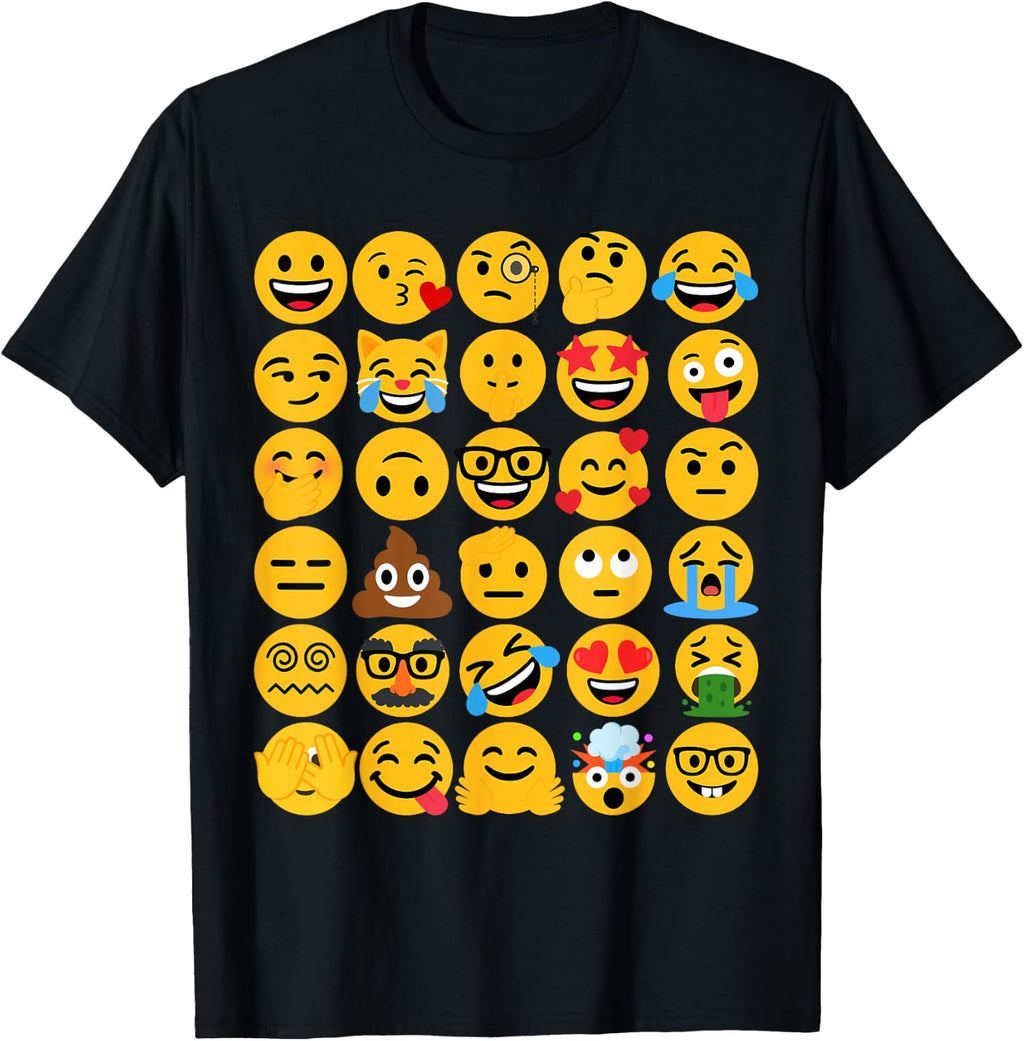 Funny Emoticon Set T-Shirt