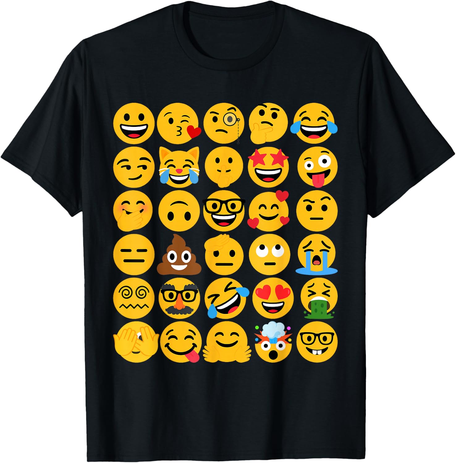 Funny Emoticon Set T-Shirt