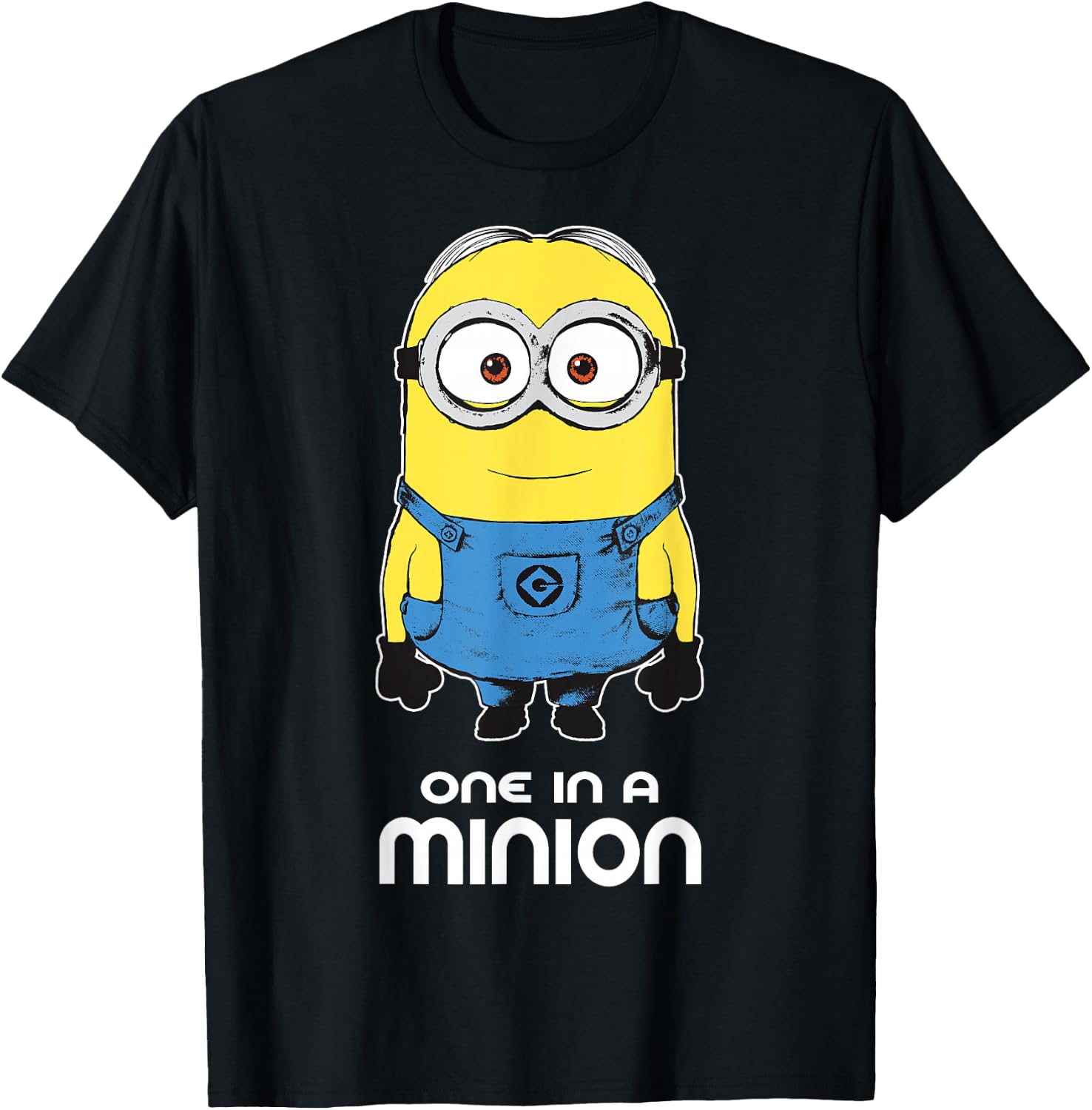 Despicable Me Minions Bob One in A Minion Graphic T-Shirt T-Shirt