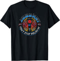 Journey Est 1973 Space Beetle Round Logo Vintage Band T-Shirt
