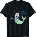 Disney Olaf Presents The Little Mermaid Ariel Thingamabobs T-Shirt Small