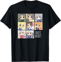 Fruits Basket Pastel Chibi Character Grid Anime T-Shirt