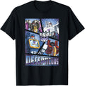 Transformers Decepticons Cut Up Panels T-Shirt