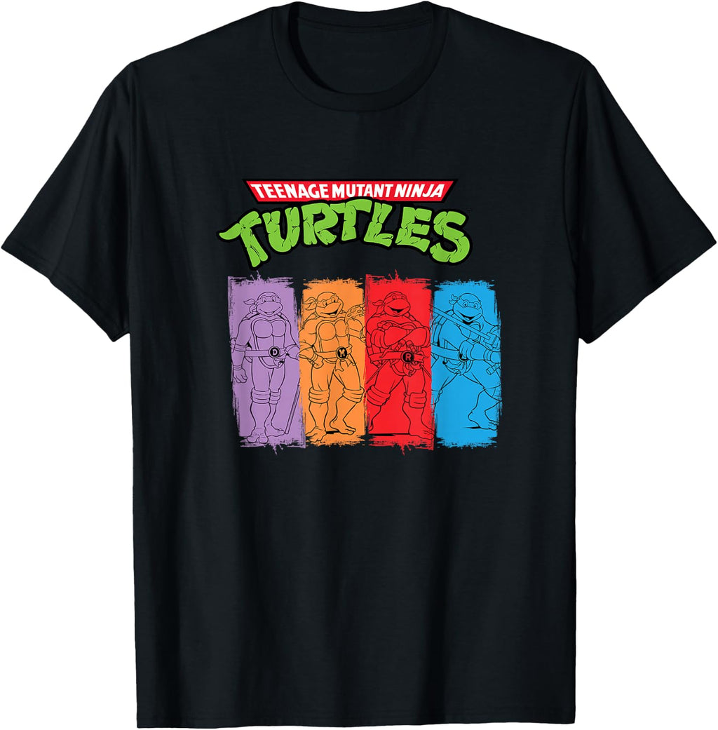 Original Teenage Mutant Ninja Turtles Classic Retro Vintage T-Shirt