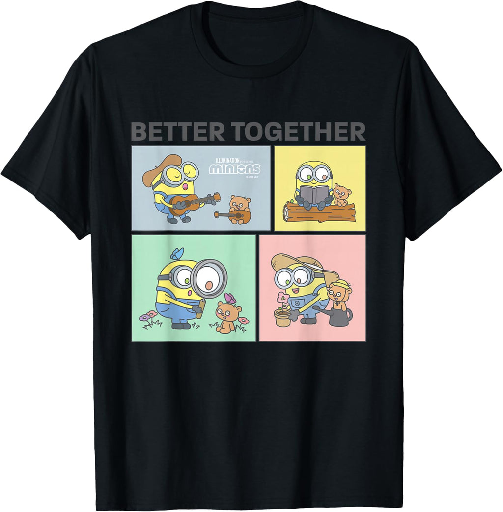 Minions Better Together Bob & Tim Adventures T-Shirt
