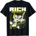 Rick and Morty Adult Cartoon Design T-Shirt