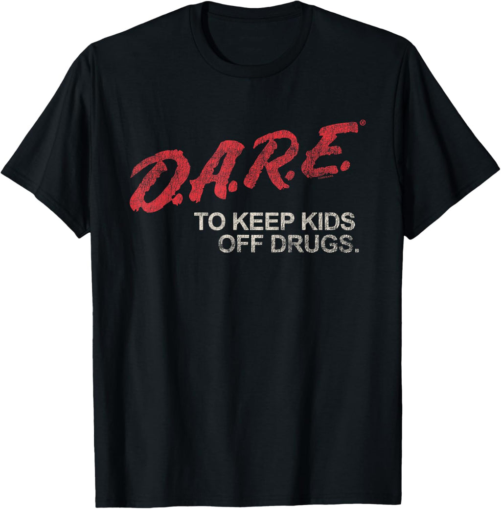 D.A.R.E. Program Dare to Keep Kids Off Drugs PSA T-Shirt