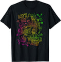 Rick and Morty Riggity Riggity Wrecked Neon Sketches T-Shirt T-Shirt