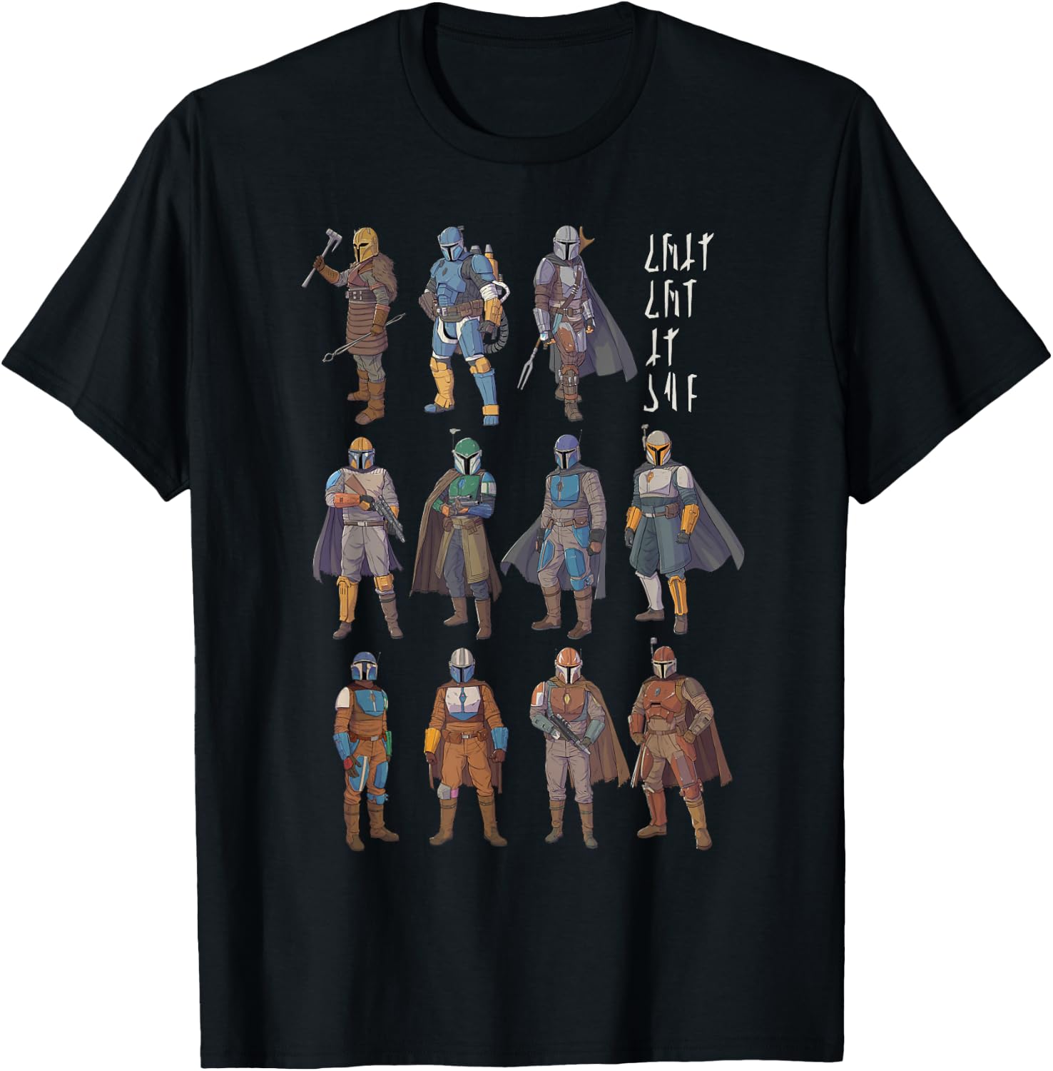 Star Wars The Mandalorian Bounty Hunters This is the Way T-Shirt