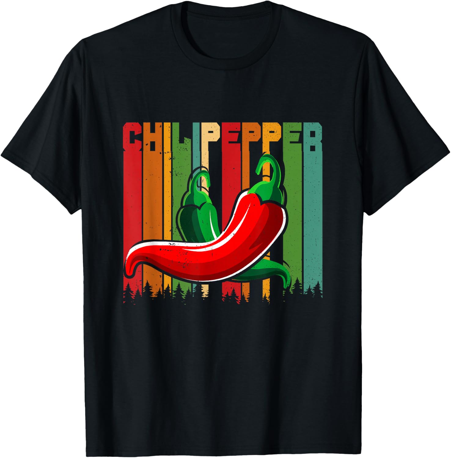 Vintage Chilli Pepper Red Hot Vintage Sweet Peppers T-Shirt