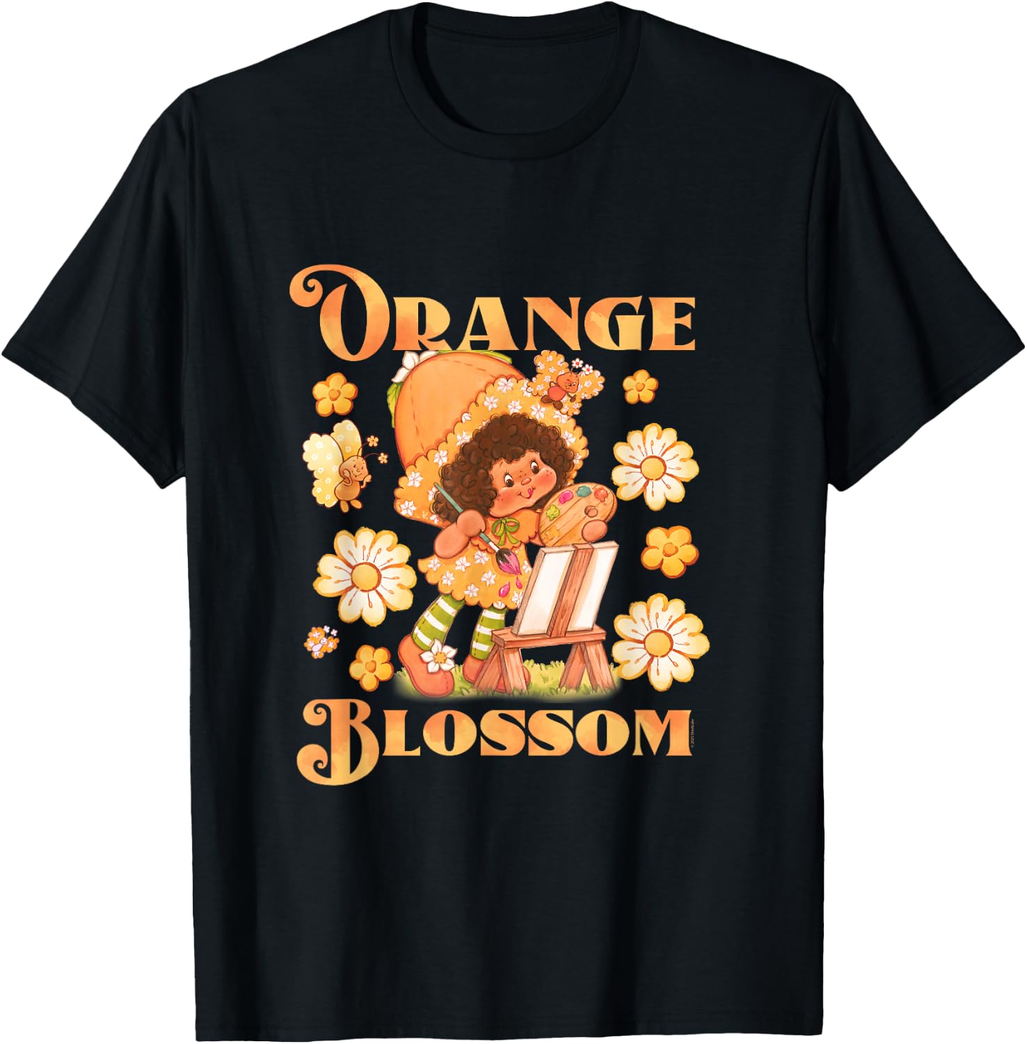 Strawberry Shortcake Kawaii Orange Blossom Painter T-Shirt