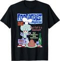 Spongebob Food Interest Magazine Squidward Funny Cartoon T-Shirt