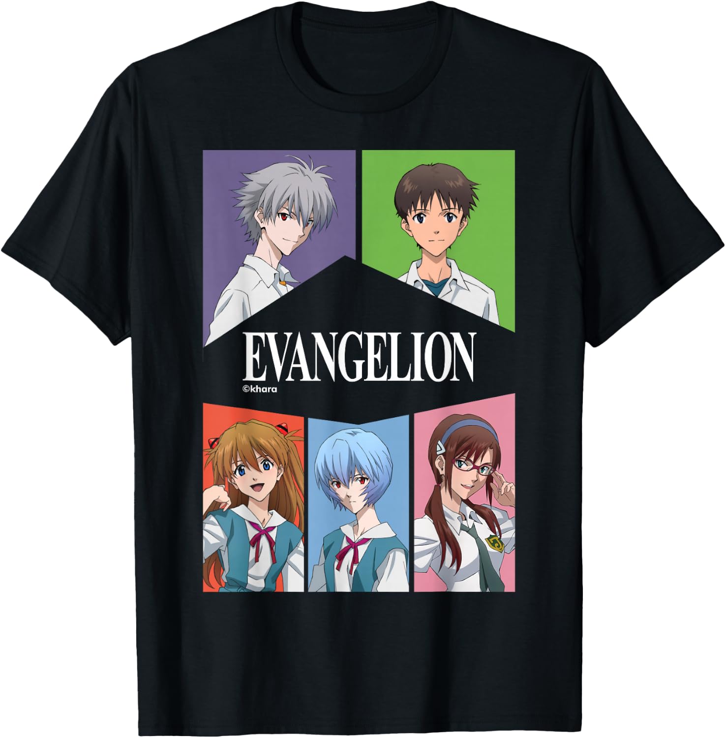 Evangelion 2.22 - “All Pilots in School” T-Shirt