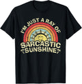 Im Just A Ray of Sarcastic Sunshine Novelty Humor Sarcastic T-Shirt