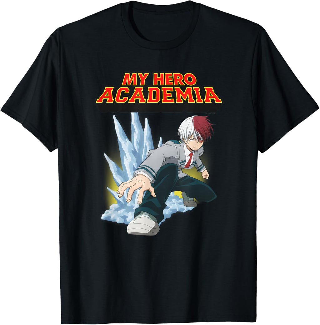 My Hero Academia Shoto Todoroki Half-Cold Half-Hot T-Shirt