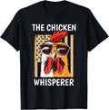 The Chicken Whisperer Farmer Chicken T-Shirt Small