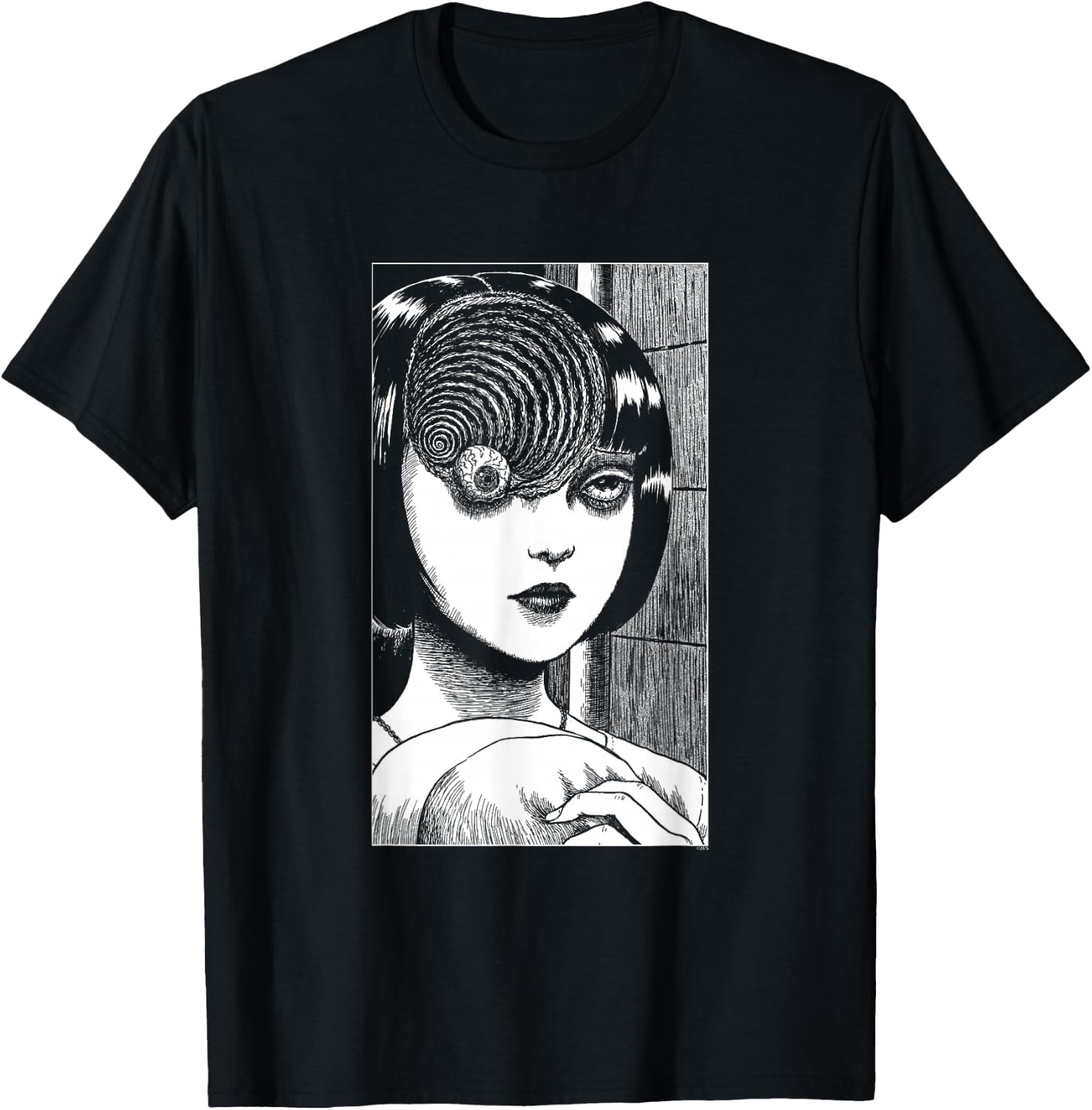 Uzumaki Scar Spiral Girl T-Shirt