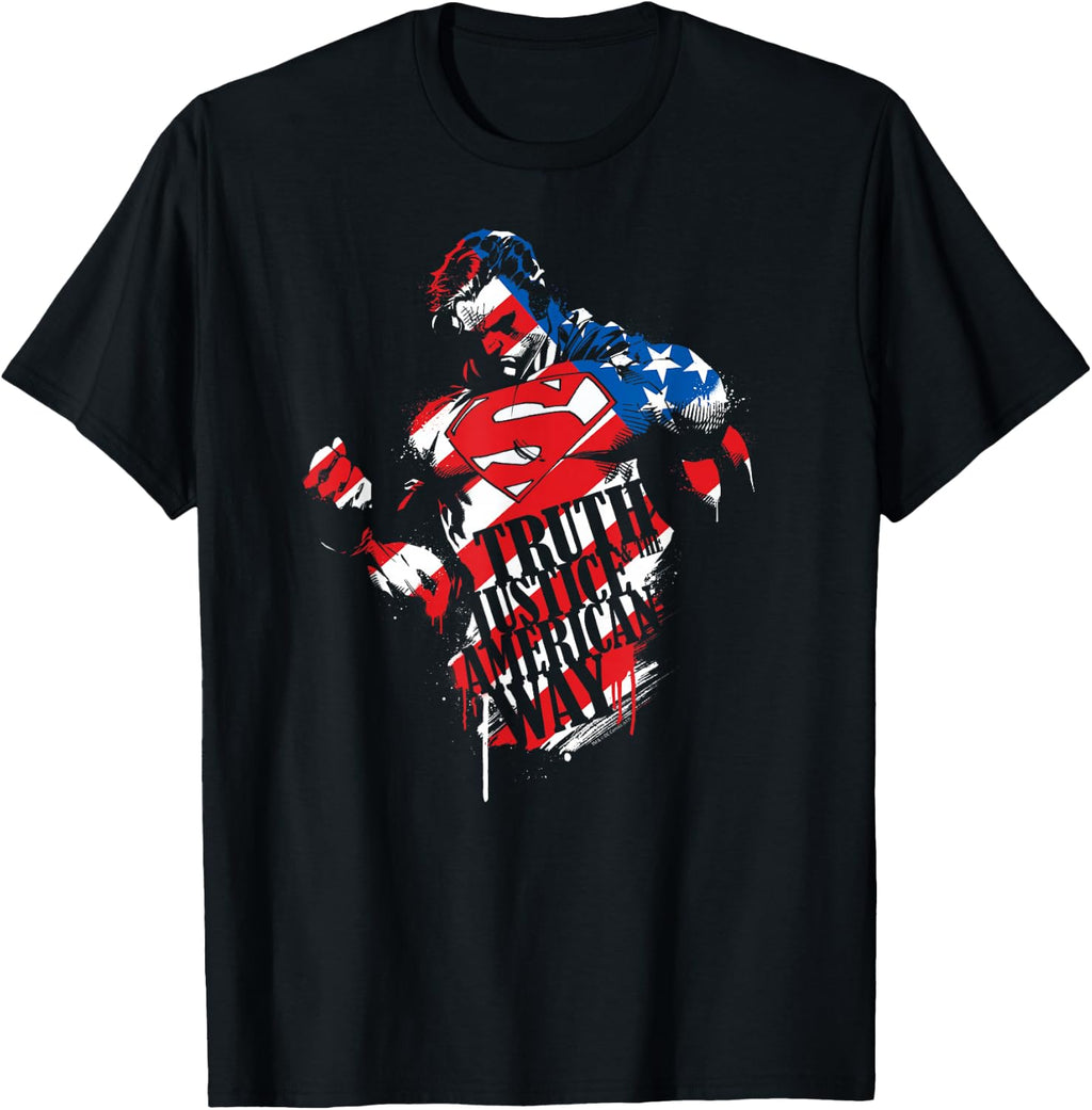 Superman The American Way Quote T Shirt T-Shirt
