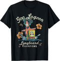 Goo Lagoon Longboard Champs Retro Surfing Cartoon T-Shirt