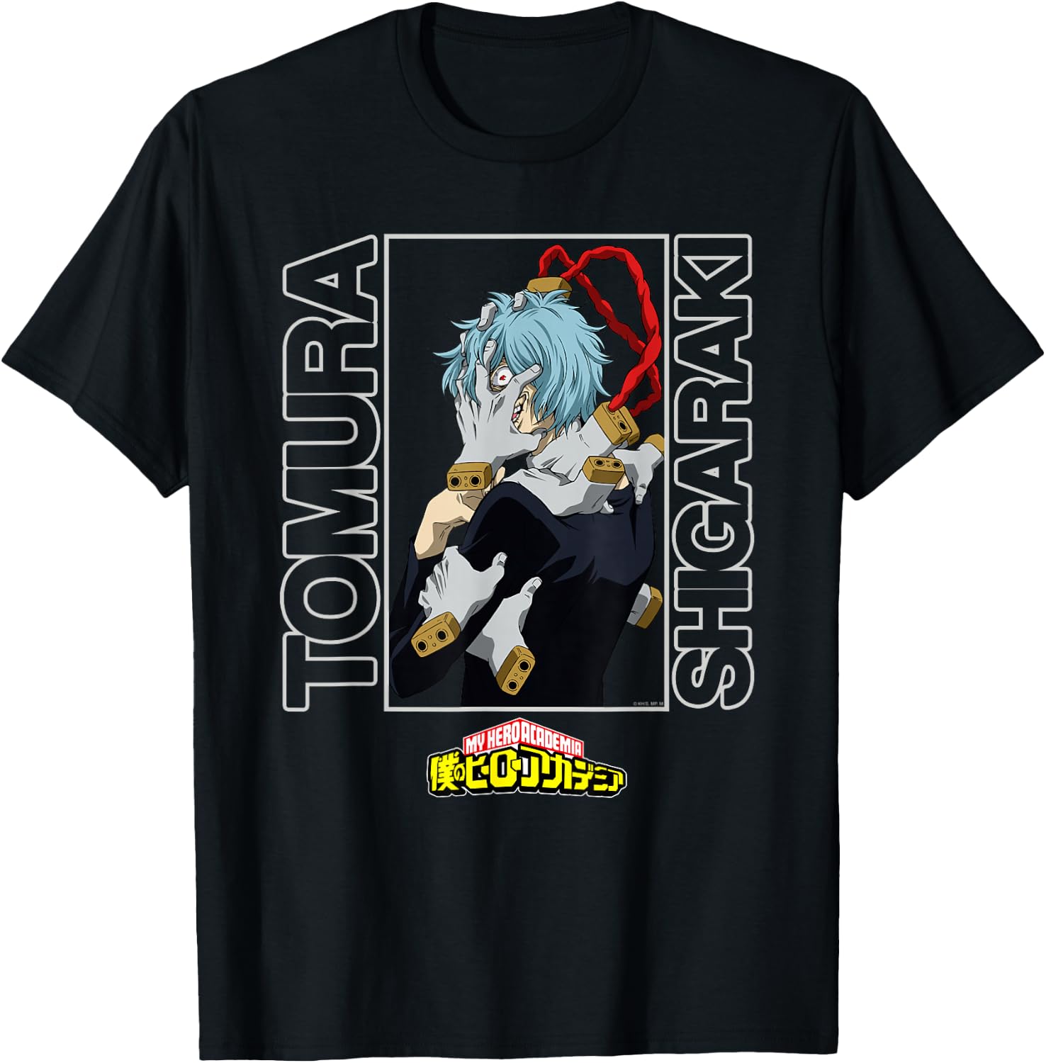 My Hero Academia Tomura Shigaraki Portrait Anime T-Shirt