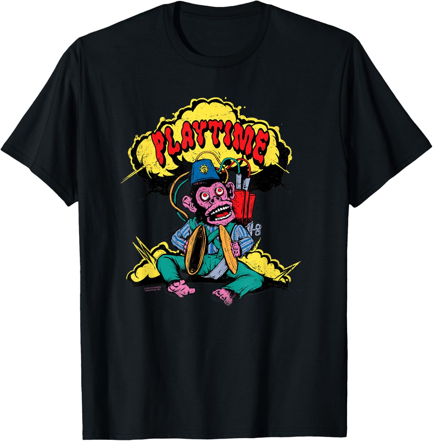 Call of Duty Monkey Bomb Sketch Video Game T-Shirt