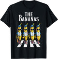 The Banana Crossing Funny Fruit Meme Parody Men Women Kids T-Shirt
