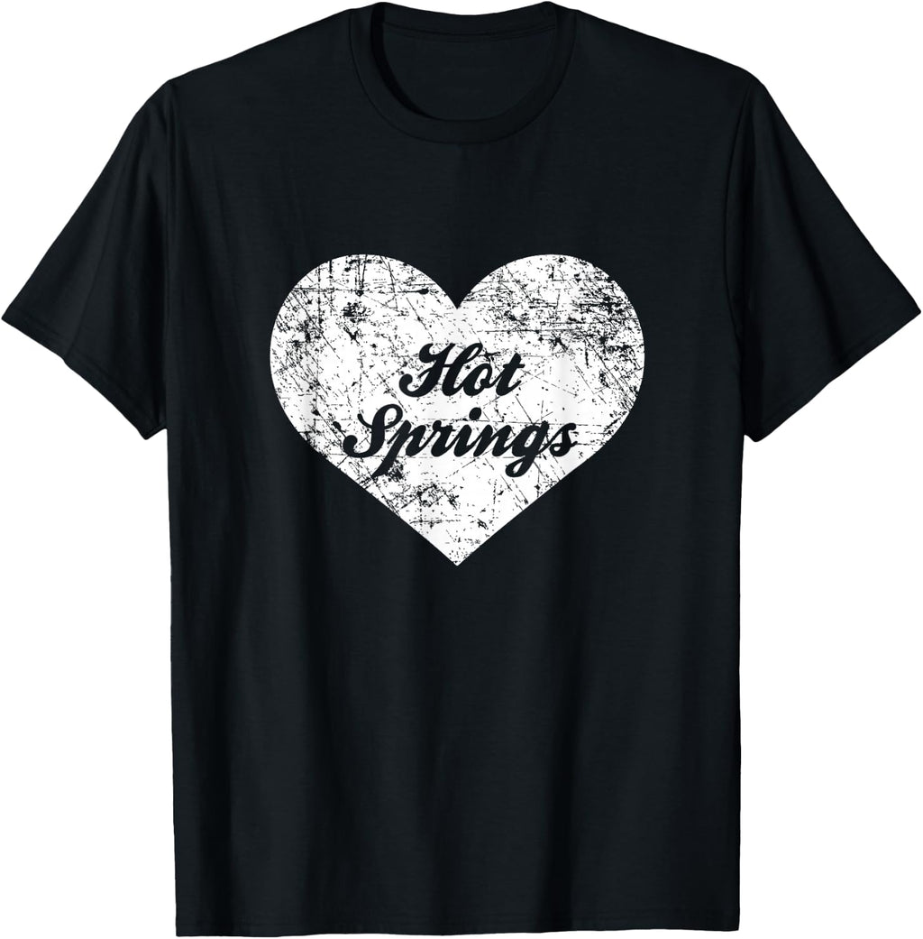 I Love Hot Springs Shirt, Funny Cute Arkansas Gift Souvenir T-Shirt