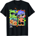 Angry Birds Mystery Island Grid T-Shirt