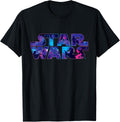 Star Wars Logo Retro 90s Galaxy T-Shirt