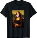 Enjoy Wear Sarcastic French Mona Lisa Chewing Bubble Gum Fun T-Shirt