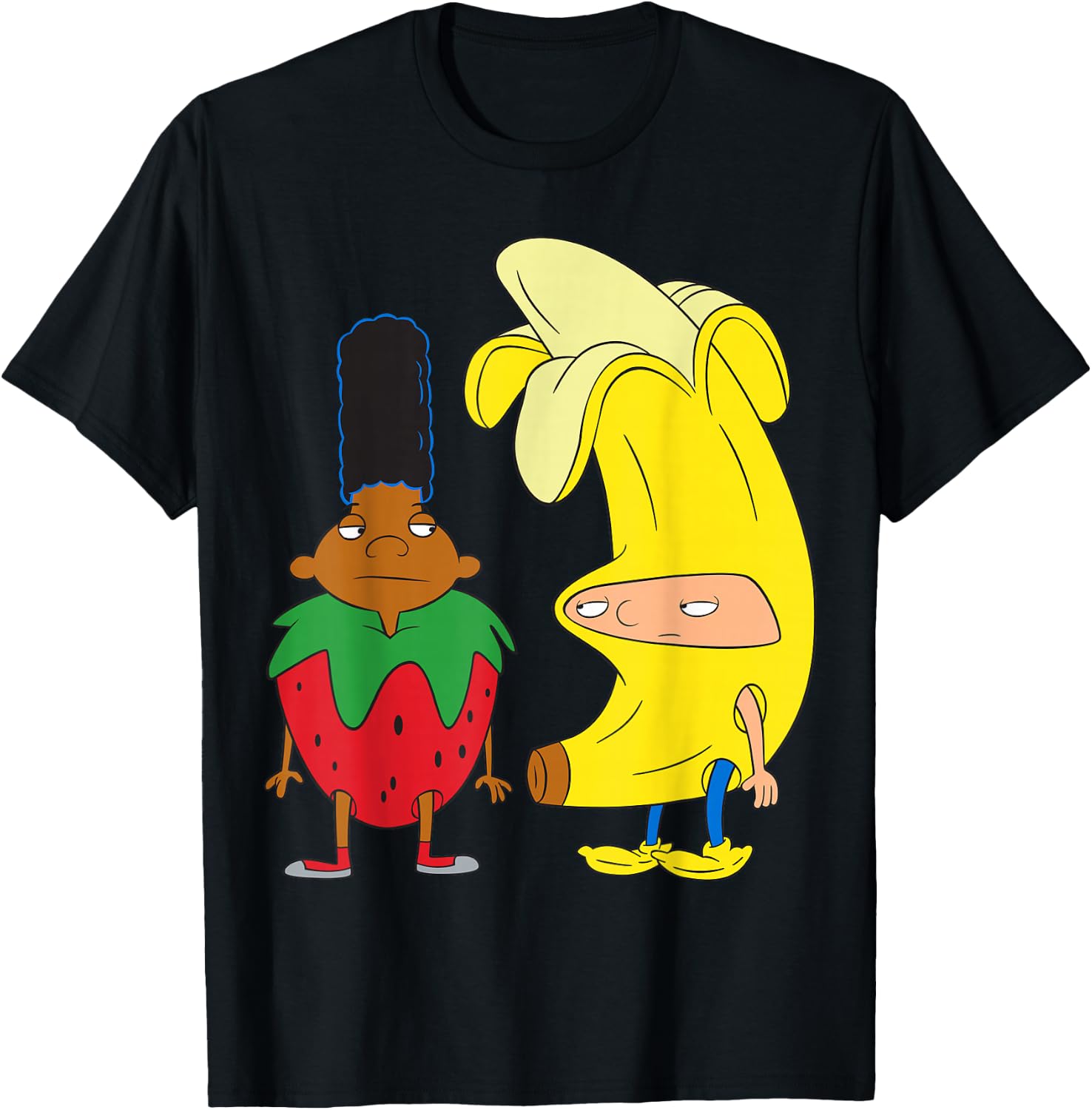 Gerard and Arnold Dressed Up in Fruit Costume T-Shirt
