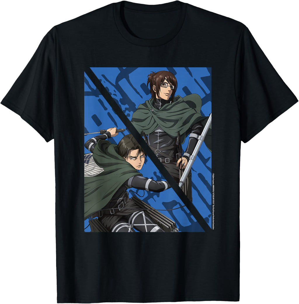 Attack on Titan Final Season - Levi Ackerman & Hange Zoe T-Shirt