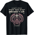 Journey Groovy Don't Stop Believin' Scarab Vintage Band T-Shirt