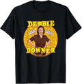 SNL Debbie Downer T-Shirt - Unisex-Adults, Black, Small, Short Sleeve, T-Shirt
