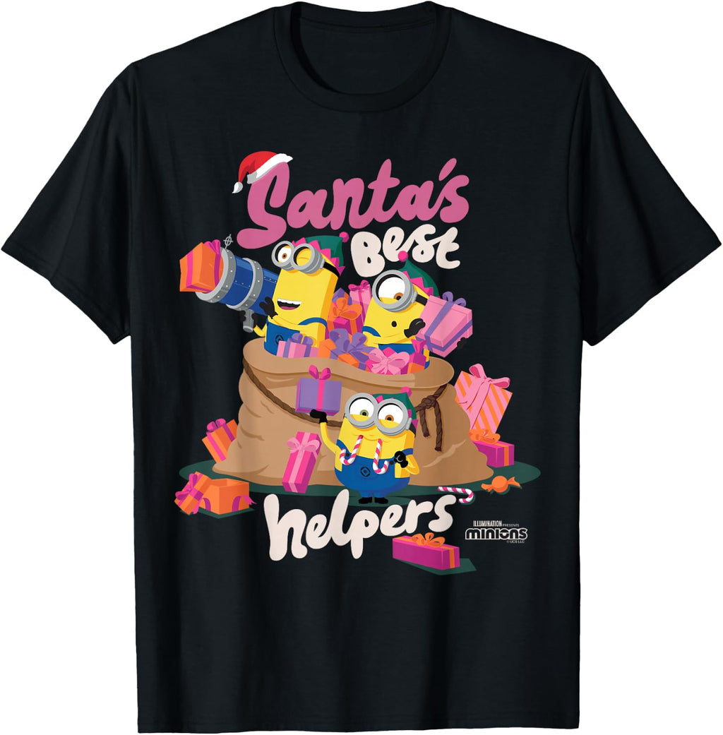 Minions Santa's Best Helpers T-Shirt