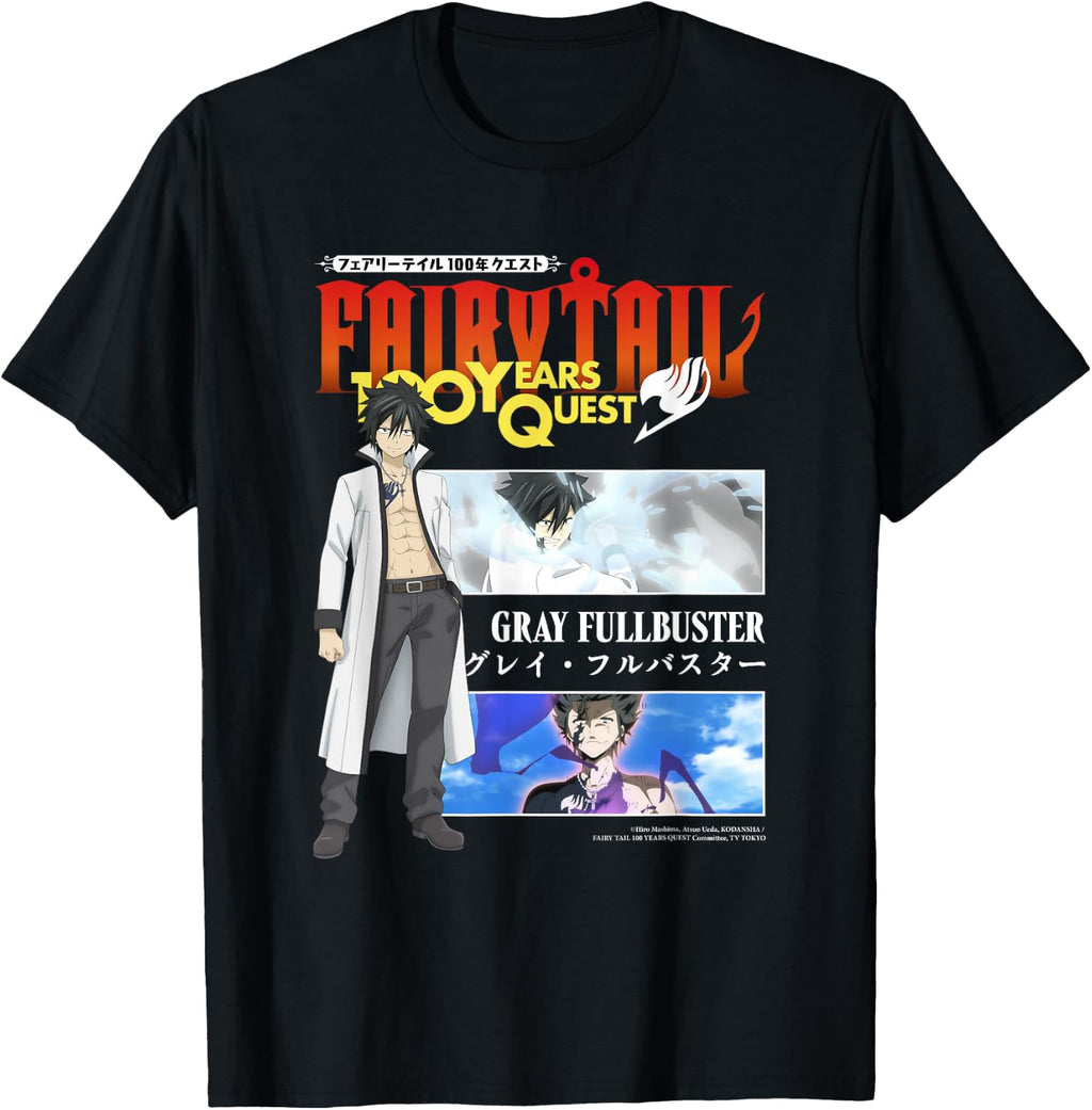 FAIRY TAIL 100 YEARS QUEST - “Gray Moments” T-Shirt