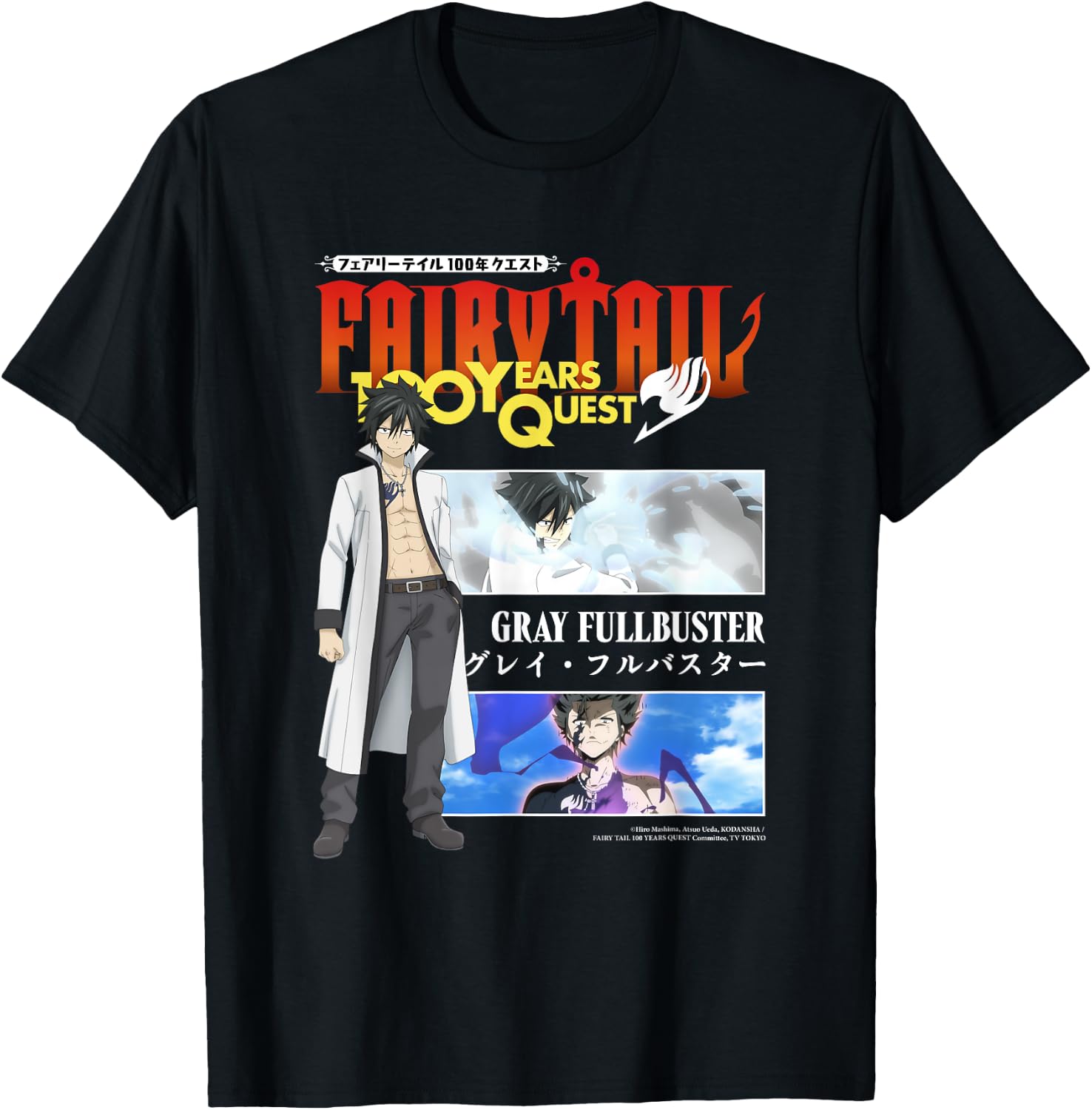 FAIRY TAIL 100 YEARS QUEST - “Gray Moments” T-Shirt