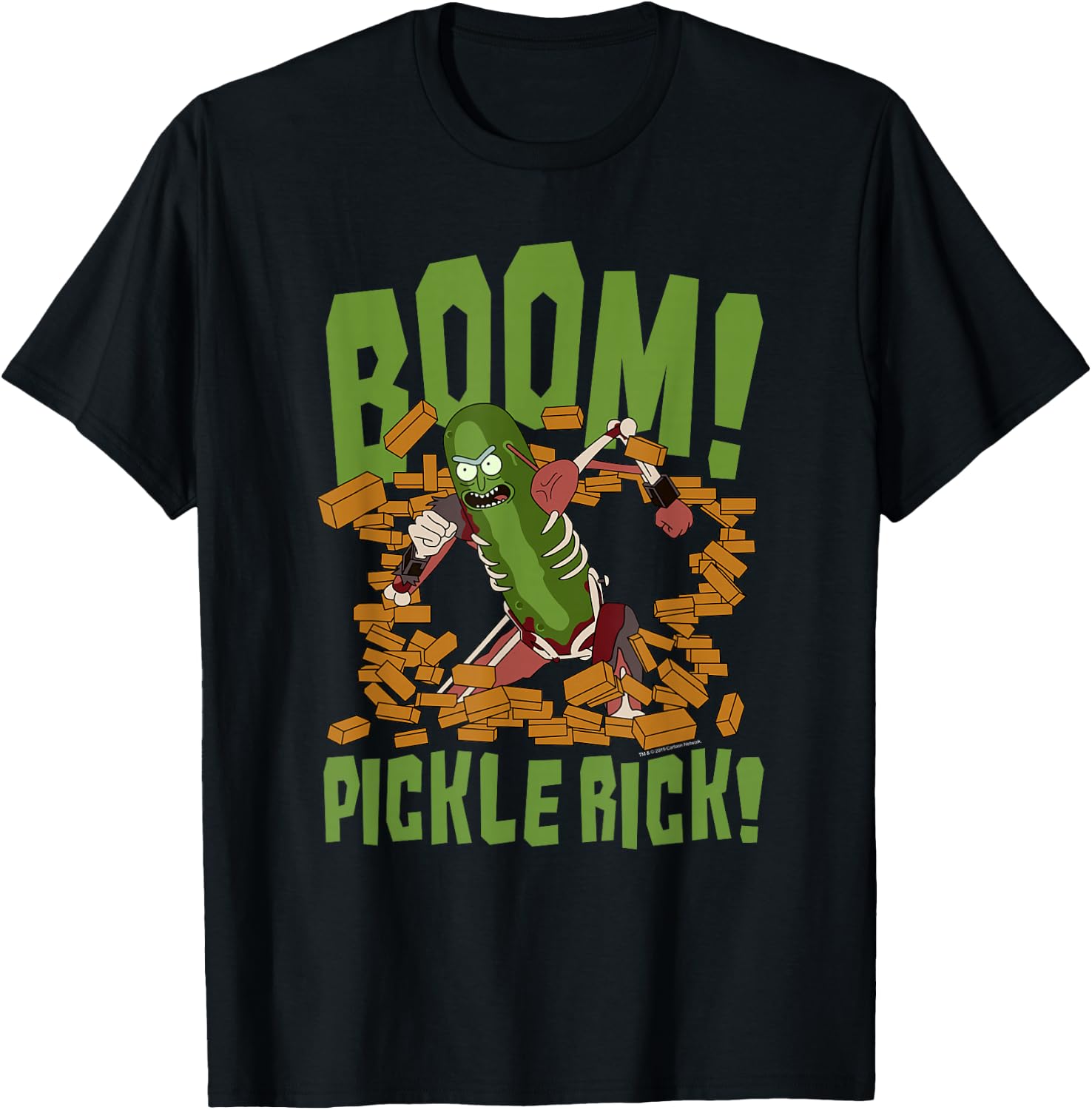 Rick and Morty Boom! Pickle Rick! T-Shirt T-Shirt