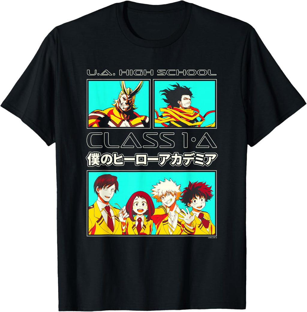 My Hero Academia Class 1-A Students Collage Anime T-Shirt