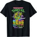 Teenage Mutant Ninja Turtles Arcade Game Screen Retro T-Shirt
