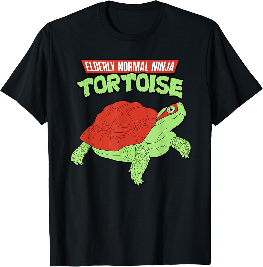 Vintage Elderly Normal Ninja Tortoise Classic Men's T Shirt T-Shirt
